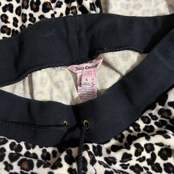 Juicy Couture Leopard Print Hoodie and Pants - Picture 3 of 3